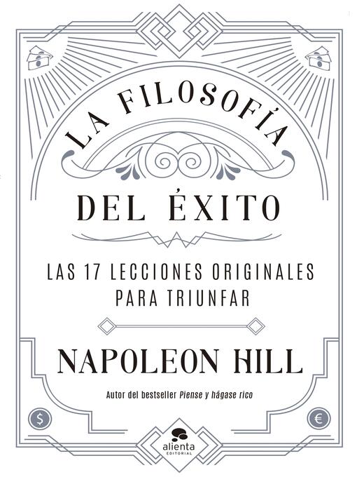 Title details for La filosofía del éxito by Napoleon Hill - Wait list